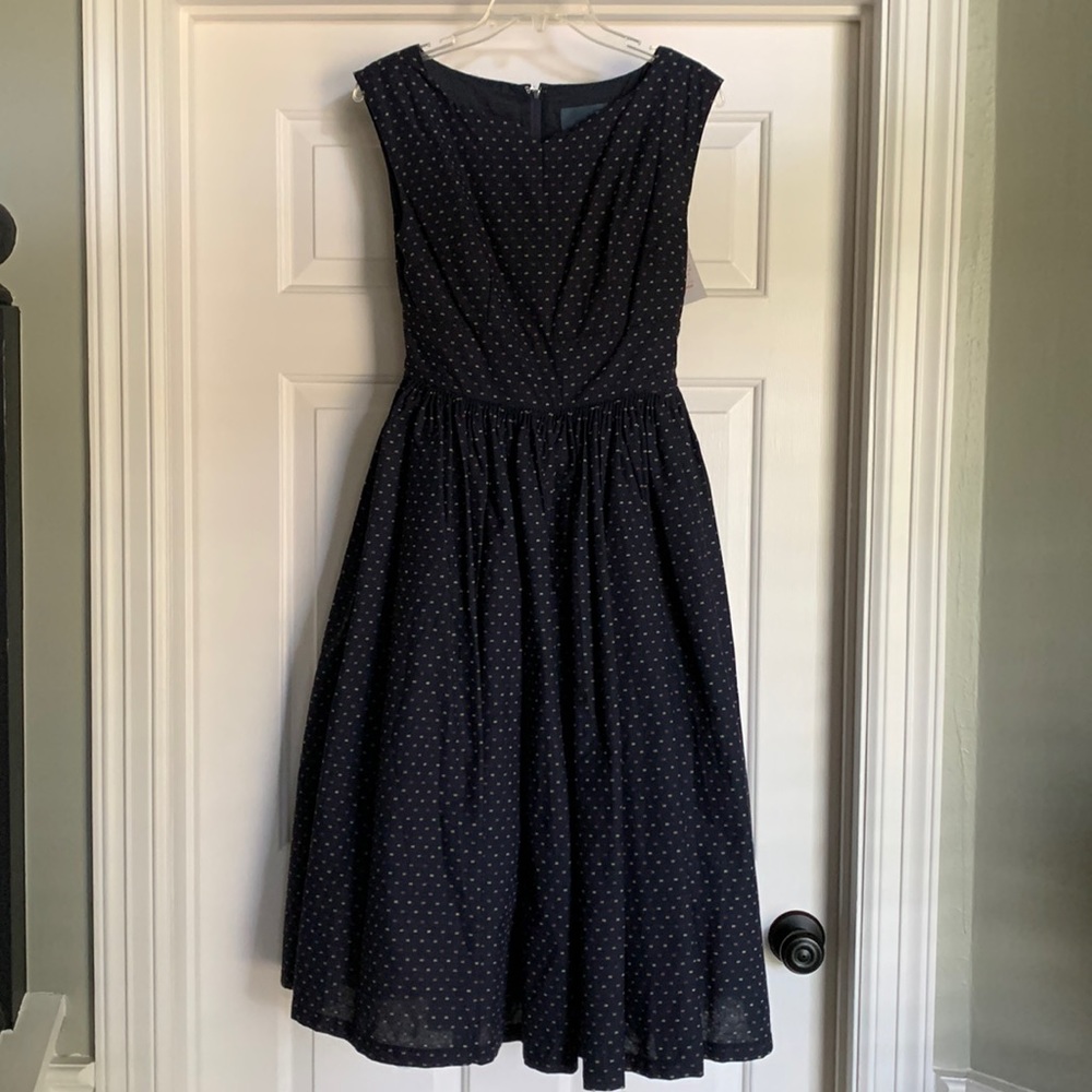 ModCloth Navy 50s Style Dress